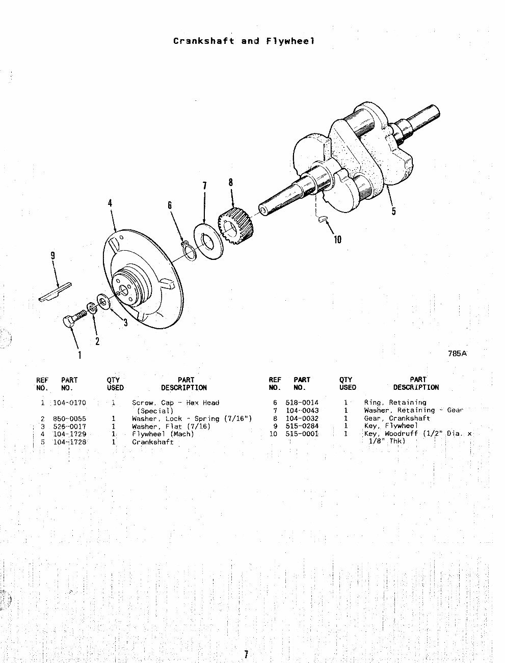 Onan MCE GenSet Illustrated Parts Catalog Manual