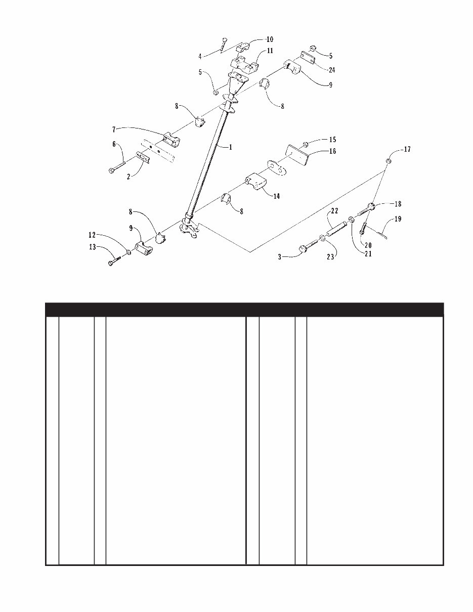 ARCTIC CAT SNOWMOBILE Replacement Parts Manual 1998