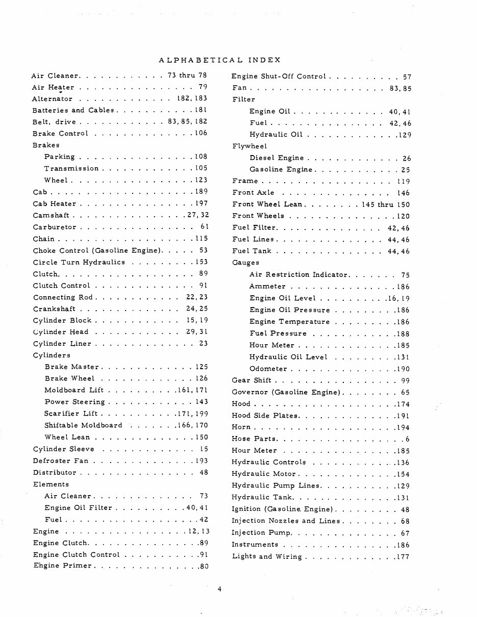 FIAT ALLIS M65 MOTOR GRADER Parts Manual | Manuals Online