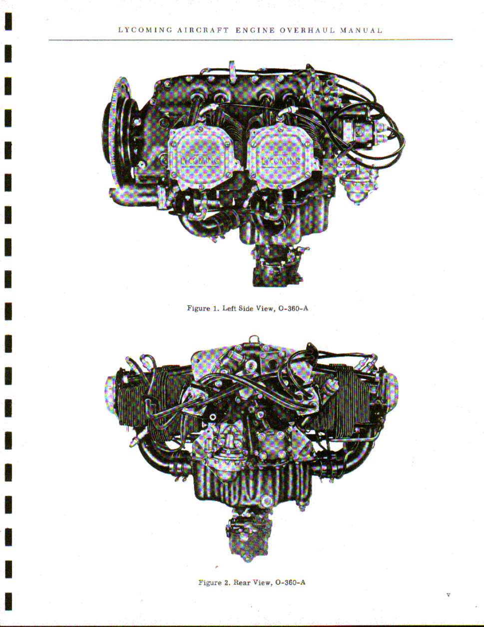 Lycoming Aircraft Engines O 360 O 540 Overhaul Manual