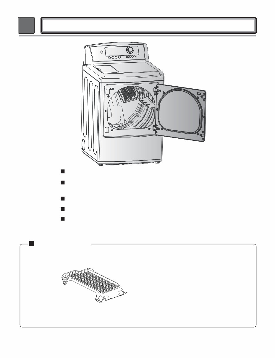 LG DLE5001W Service Manual & Repair Guide Manuals Online