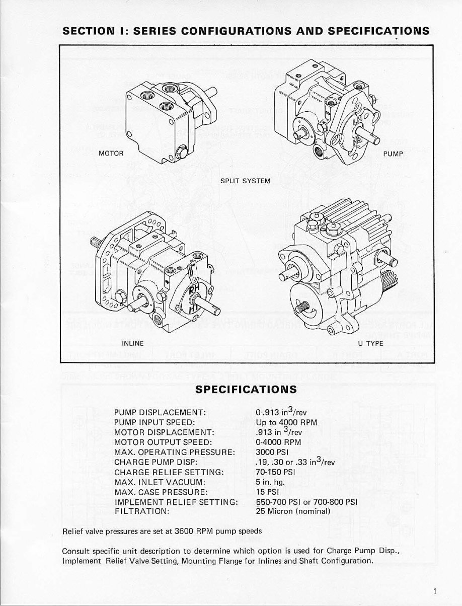 Sundstrand 15 Series Hydrostatic Transmissions Service Repair Manual