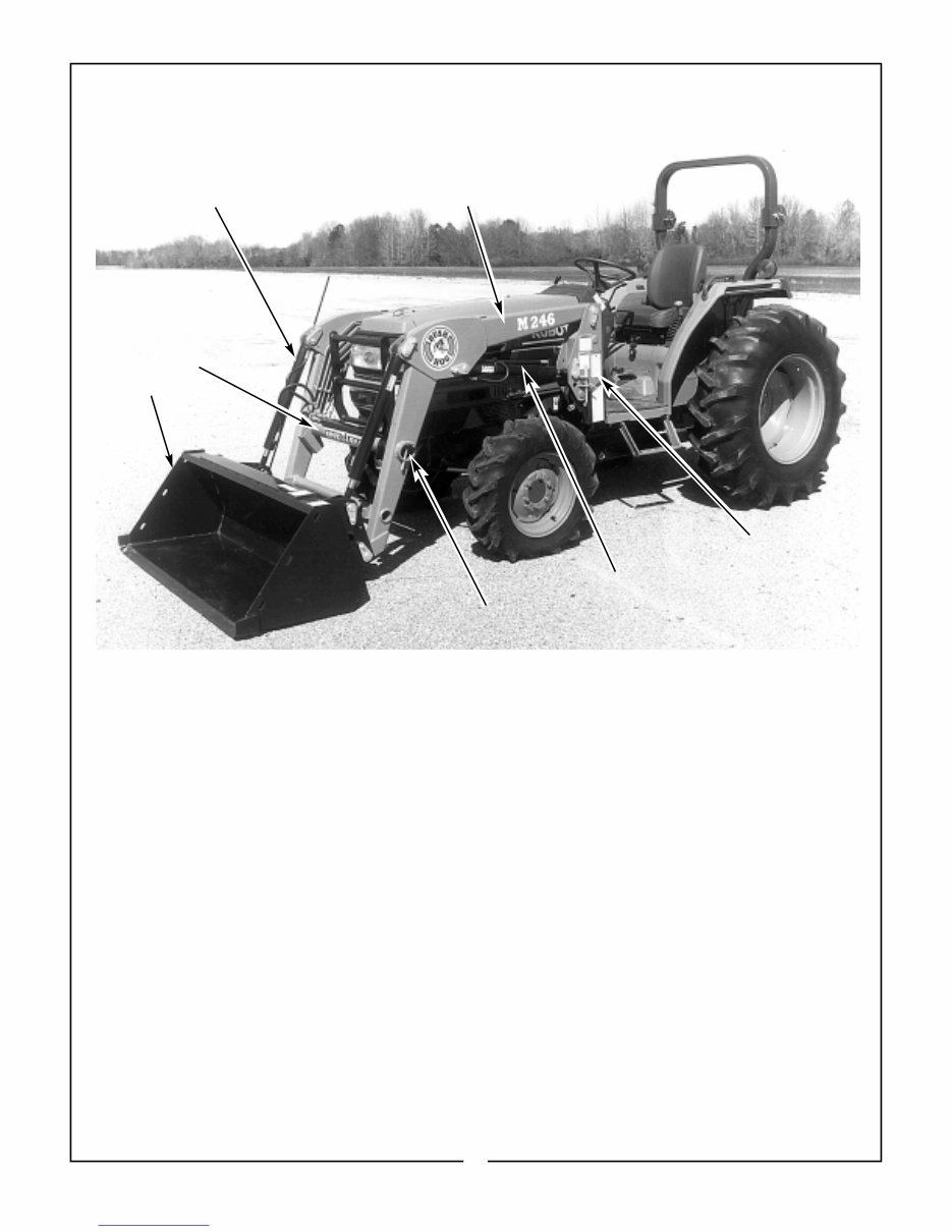 BUSH HOG M146 M246 Loader Operation Maintenance OWNER Manual