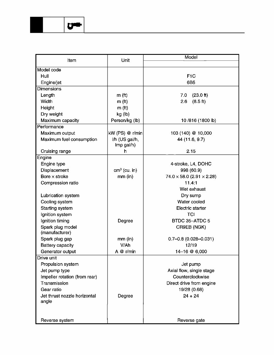 2005 Yamaha LX210 AR210 SR230 SX230 AR230 & HO Jet Boat Service Bulletins Manual - Foto 13