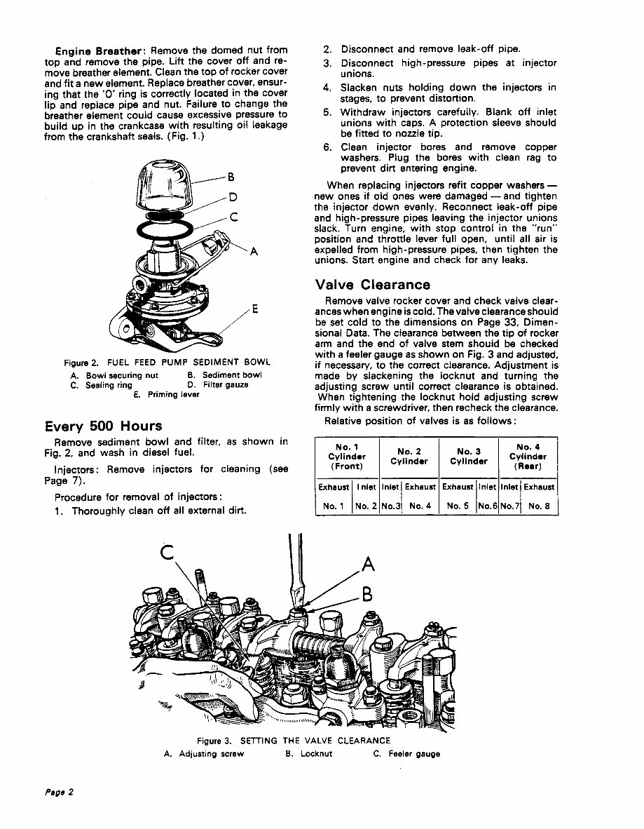 Case David Brown AD4-47 Four Cylinder Diesel Engine Complete Workshop ...