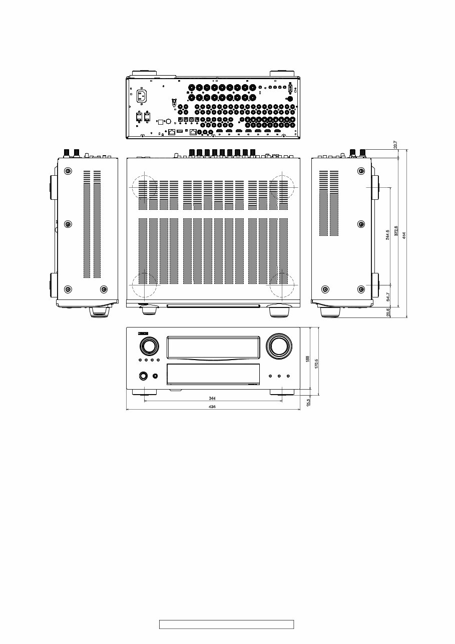 Denon AVR-4310CI + 4310 Service Manual & Repair Guide