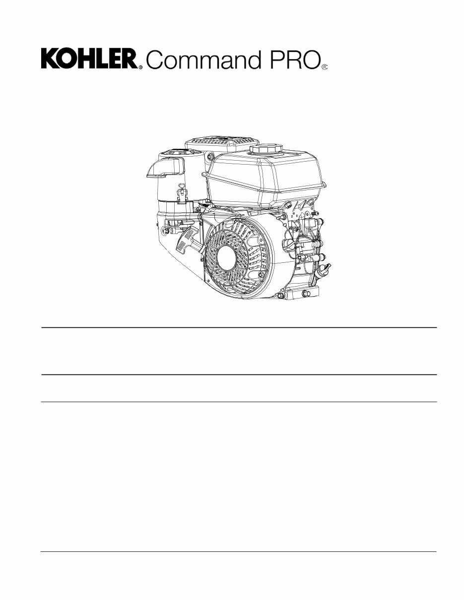 Kohler Ch440 Engine Repair Service Manual Manuals Online 0148