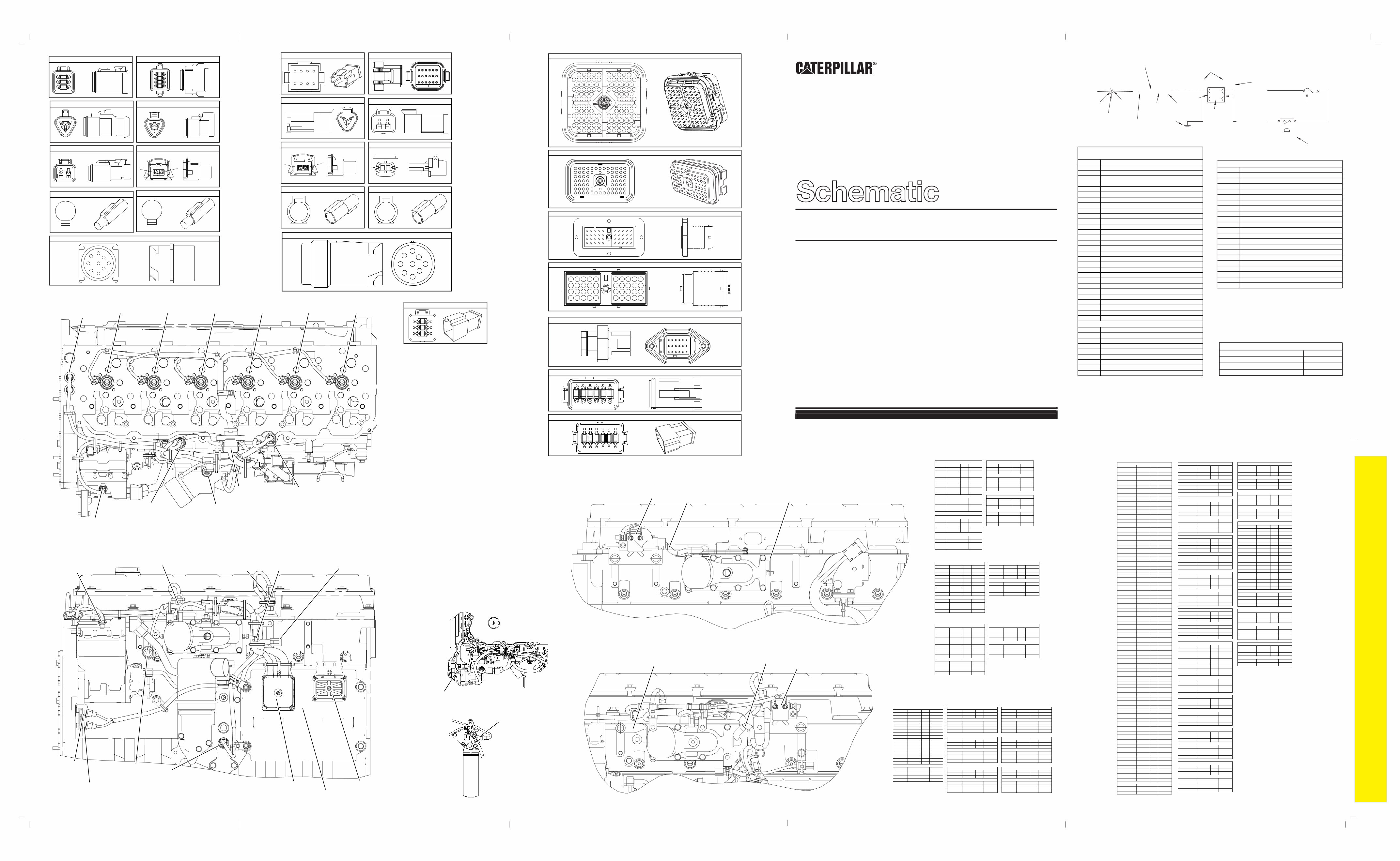 Cat C9 Wiring Electrical Schematics Manual