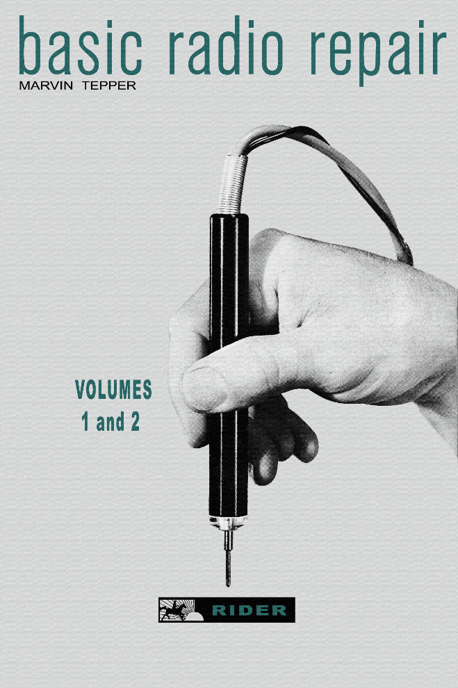 Basic Radio Repair Vol. 1 & 2 Vintage Servicing