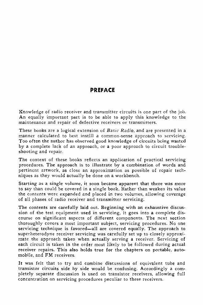 Basic Radio Repair Vol. 1 & 2 Vintage Servicing