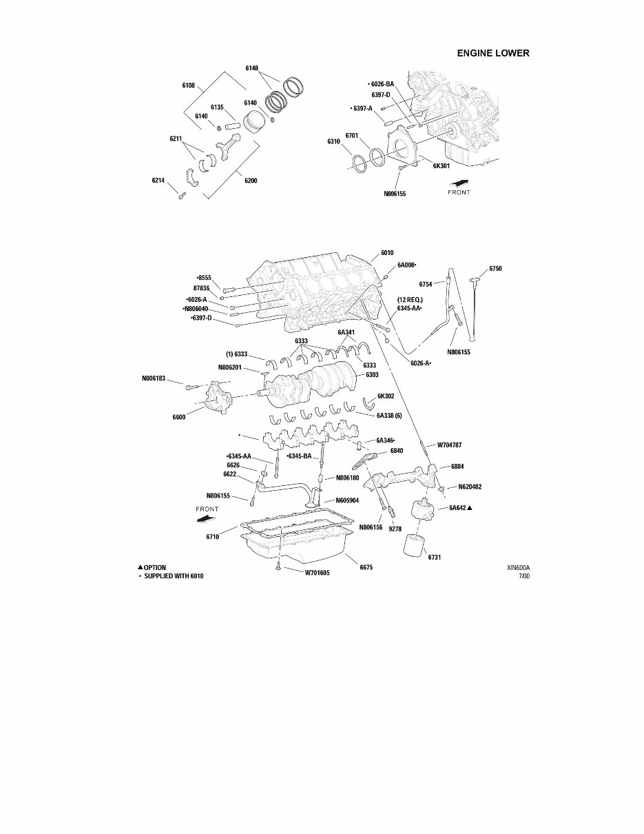 Ford 6.8L WSG1068 V10 Master Parts Catalog