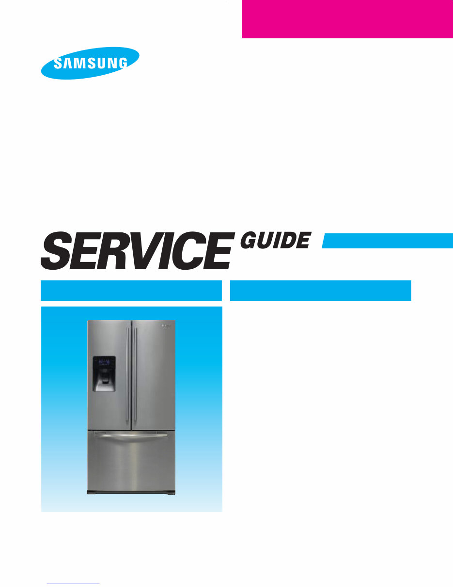 Samsung RF267AERS/XAA Service Manual & Repair Guide