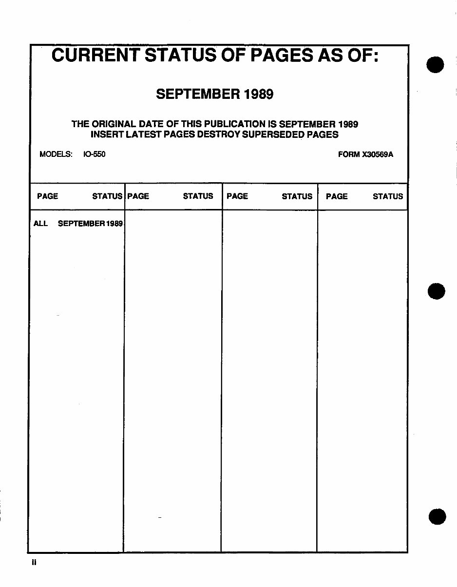 X30569A IO550 Parts Manual Manuals Online