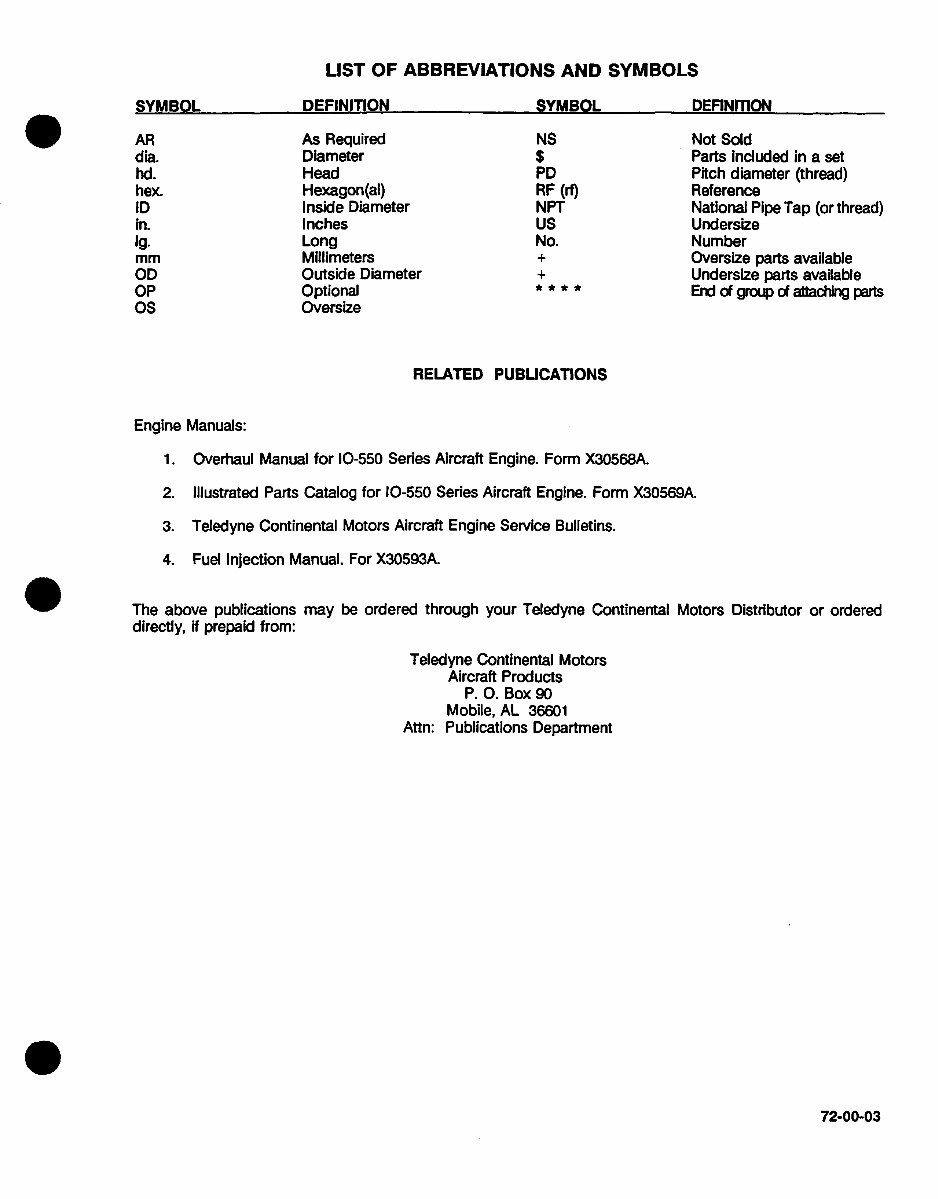 X30569A IO550 Parts Manual Manuals Online