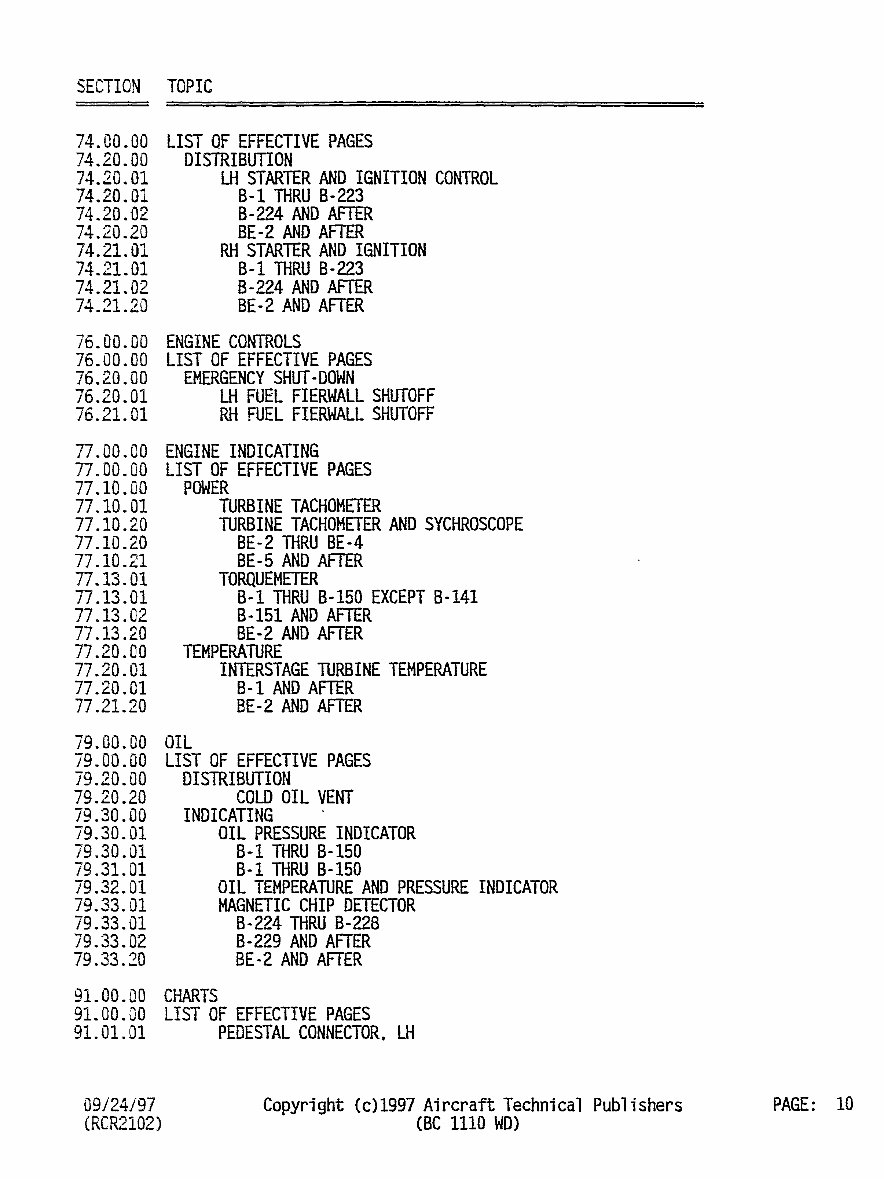 Beechcraft King Air B100 Electrical System Wiring Diagram Manual