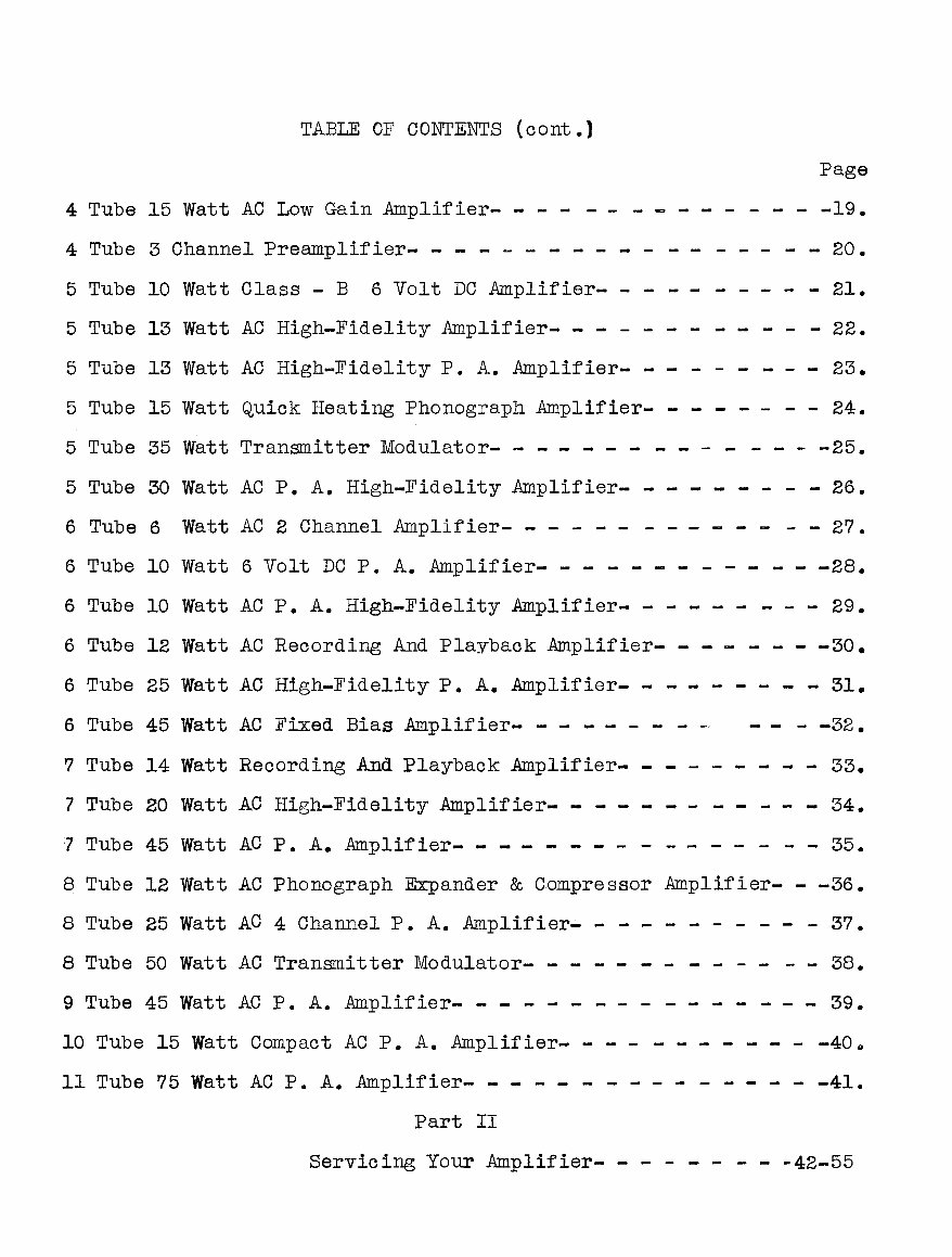 Practical Amplifier Diagrams 1947 Manuals Online