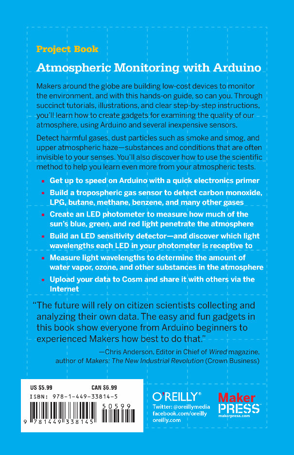 Atmospheric Monitoring with Arduino Building Simple Devices to Collect