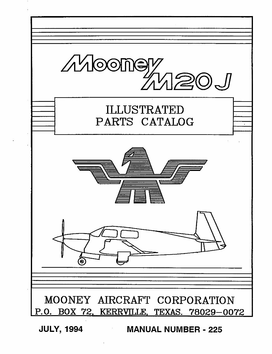 MOONEY M20J ILLUSTRATED Parts CATALOG Manuals Online