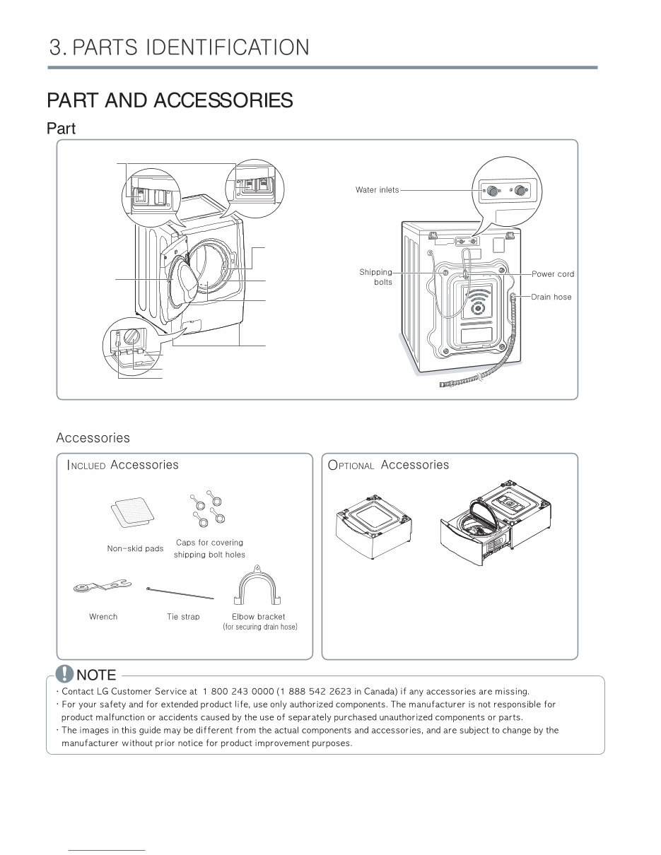 LG WM9000HVA WM9000HWA Service Manual and Repair Guide