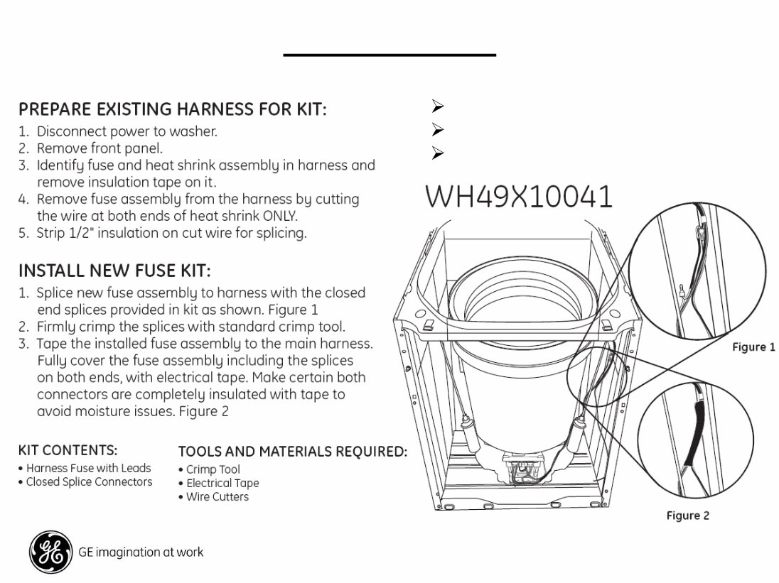 Owners Manual Ge Washer
