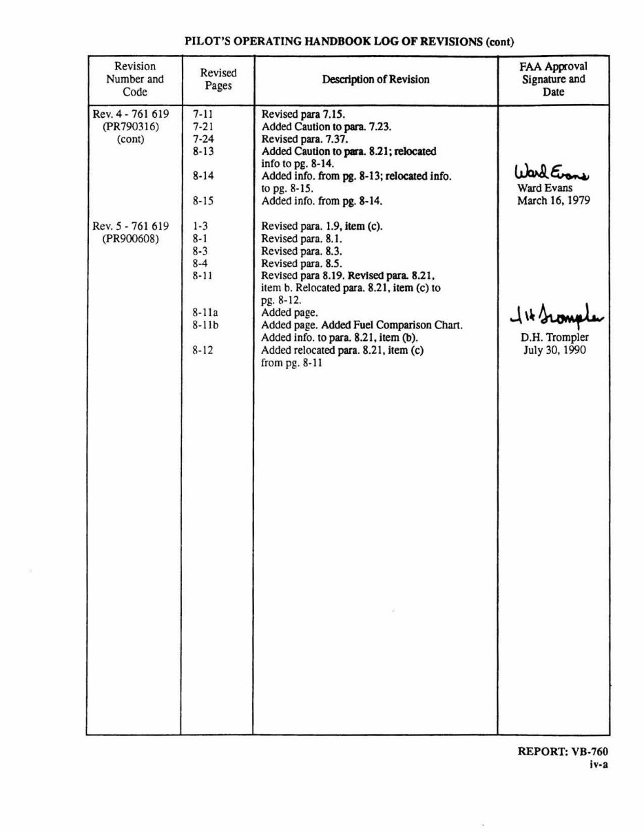 Piper PA28181 Archer II Pilot's Operating Handbook POH INSTANT