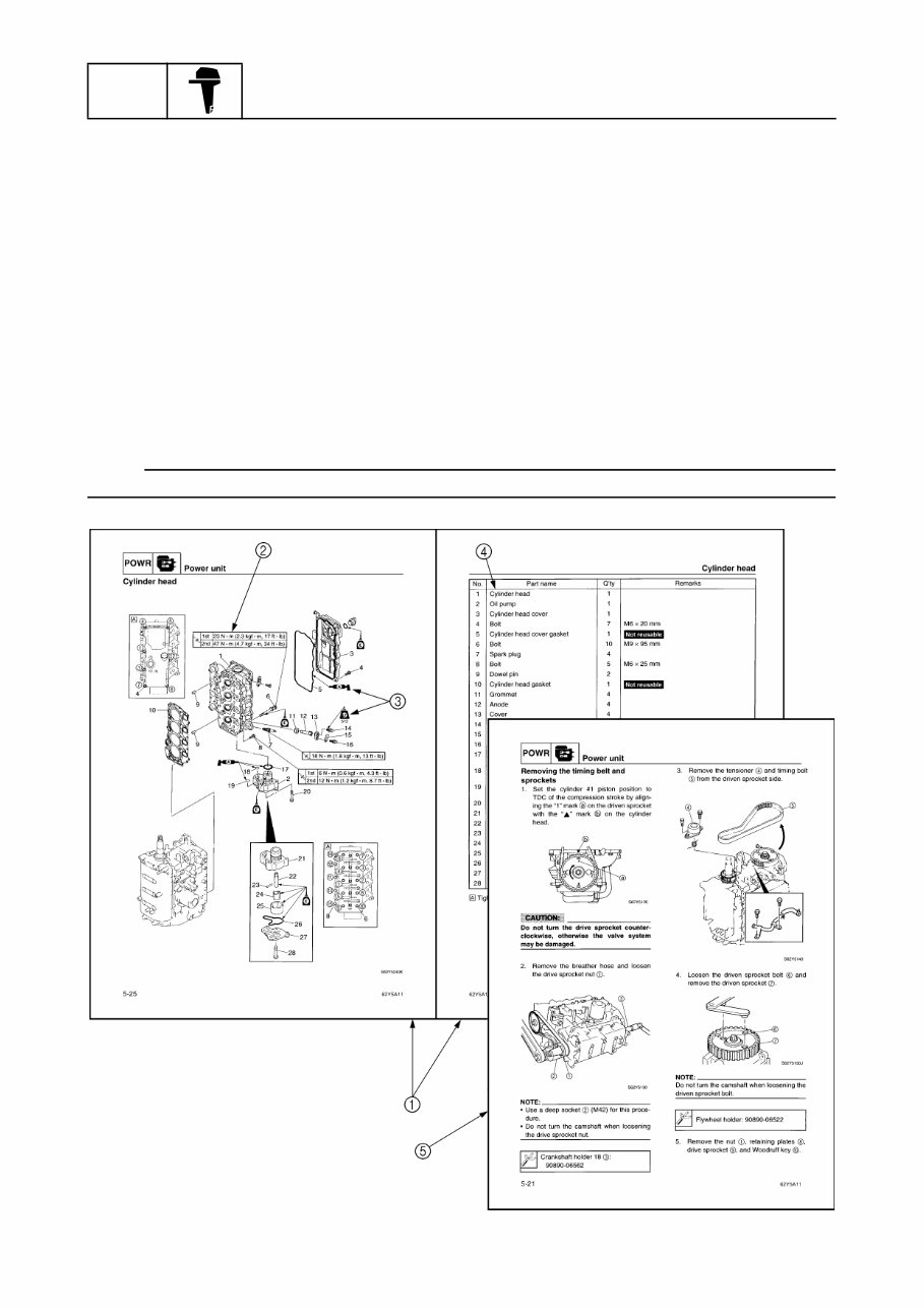 2003-2009 Yamaha 225HP (F225C/LF225C) Outboards OEM Service & Repair Manual preview img 6