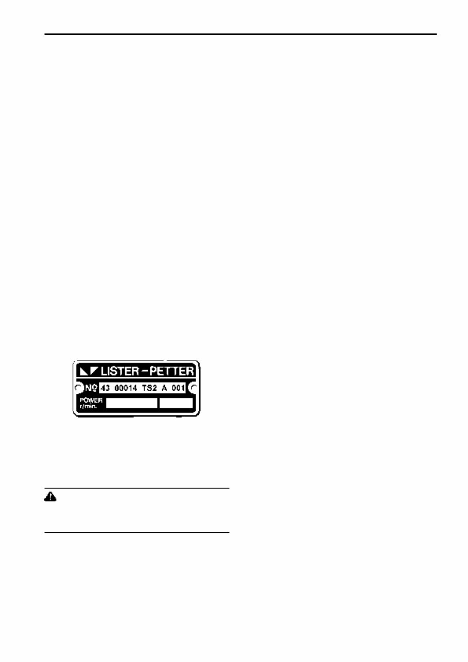 LISTER PETTER TS TR Parts Manual preview img 5