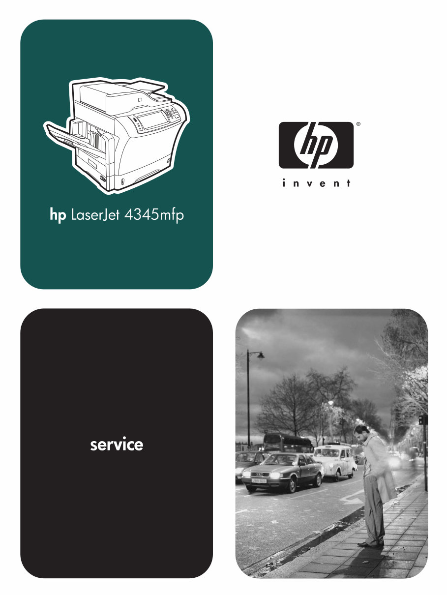 HP LaserJet M4345 MFP Service&Parts Manual preview img 1