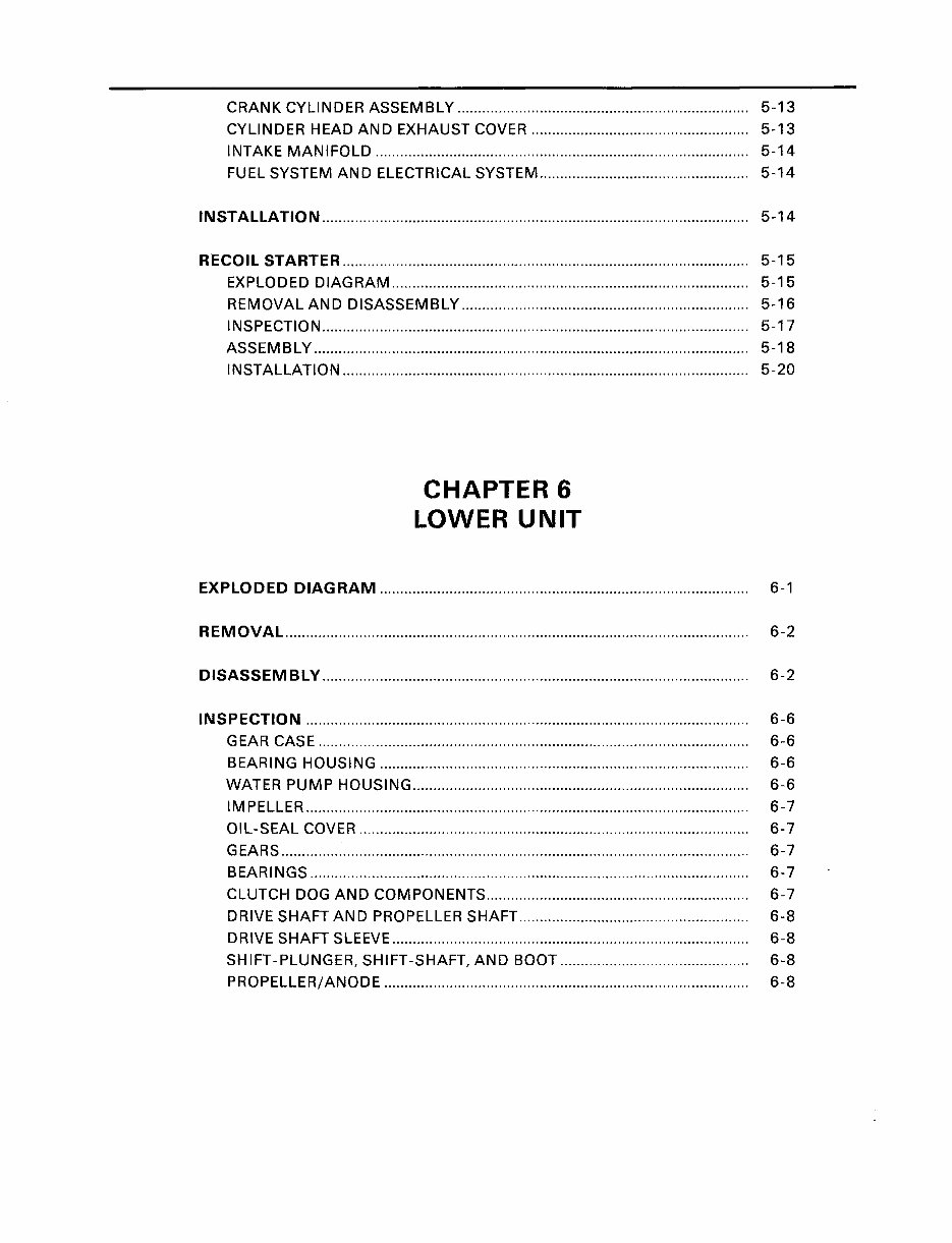 Yamaha 25HP Outboards (CV25ED/CV25EMD) OEM Service & Repair Manual preview img 9