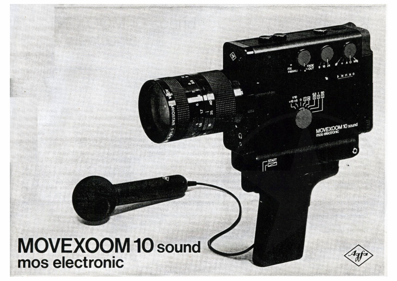 Agfa Movexoom 10 Sound Super 8 Camera manual preview img 1