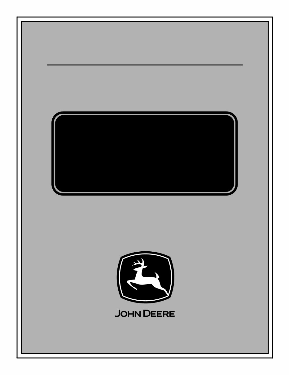 John Deere X495 / X595 Garden Tractors Operators, Service & Technical Repair Manual preview img 1