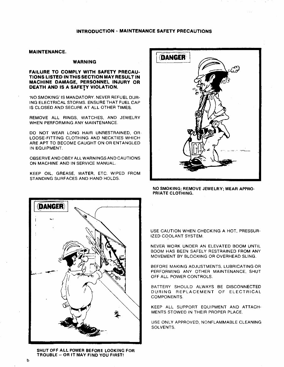 JLG Boom Lifts 50H Service Repair Workshop Manual (P/N:3120295) preview img 4
