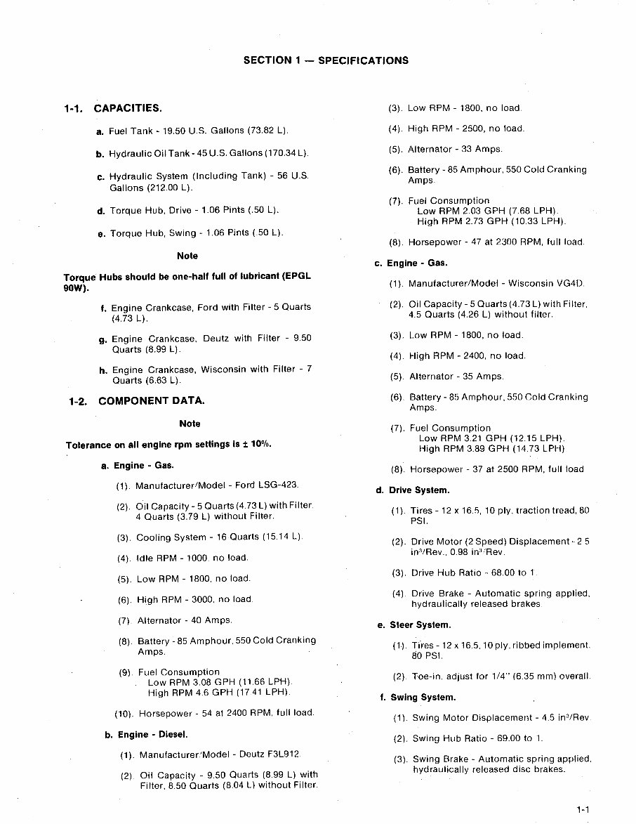 JLG Boom Lifts 50H Service Repair Workshop Manual (P/N:3120295) preview img 7