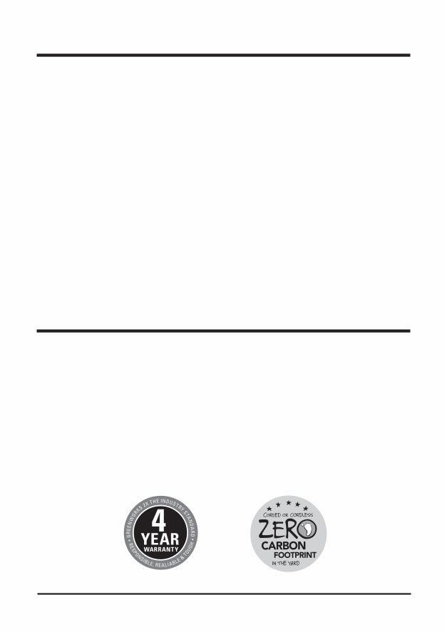 GREENWORKS 20in Electric Lawn Mower 25022 OWNER USER Manual preview img 2