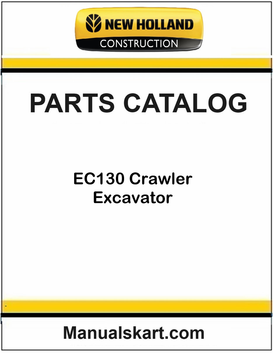 New Holland CE EC130 Parts Catalog preview img 1