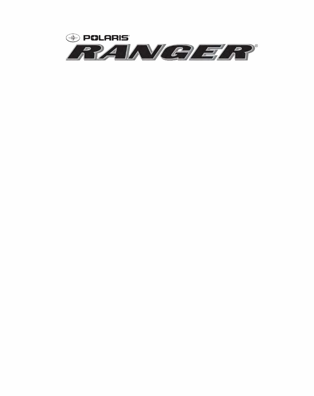 2018-2019 Polaris Ranger XP 1000 Service & Repair Manual preview img 1