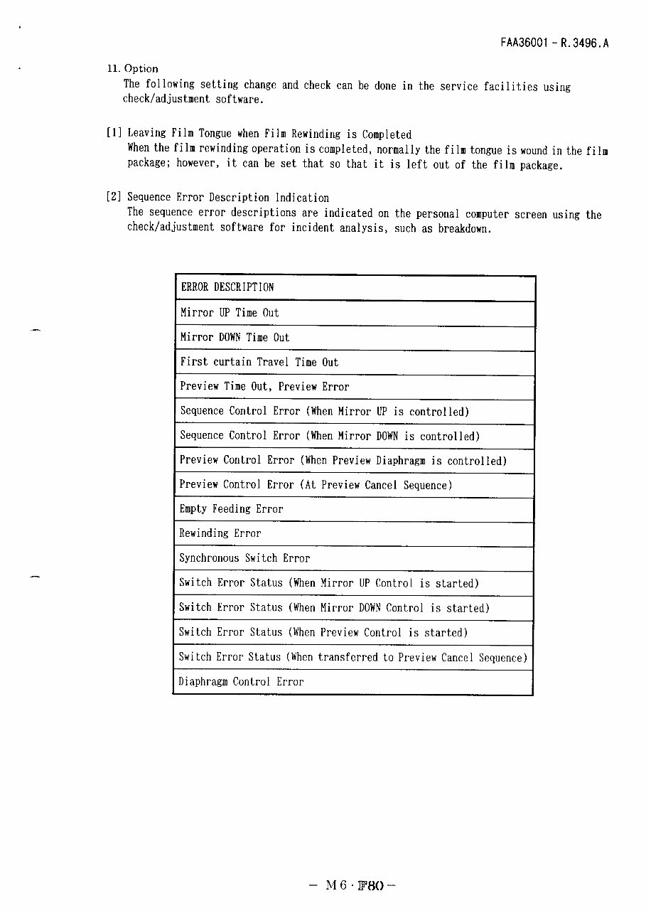 NIKON F80 N80 Service Repair Manual Manuals Online