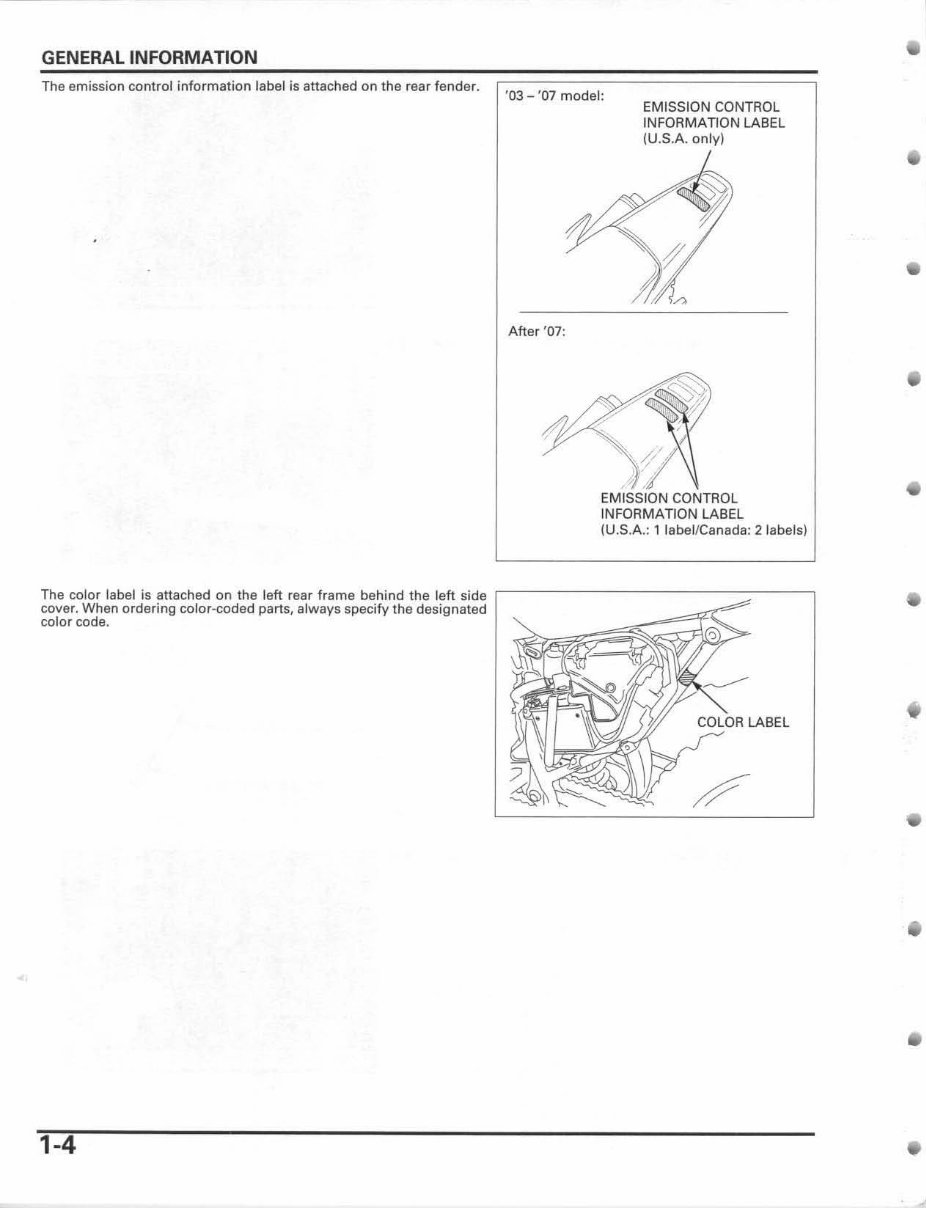 CRF230F service manual repair 20032015 CRF230