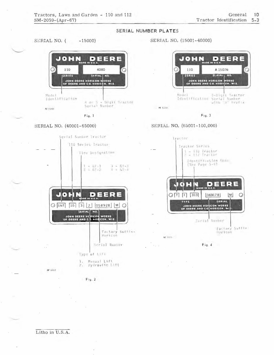 John Deere 110 & 112 Lawn And Garden Tractor Complete Service
