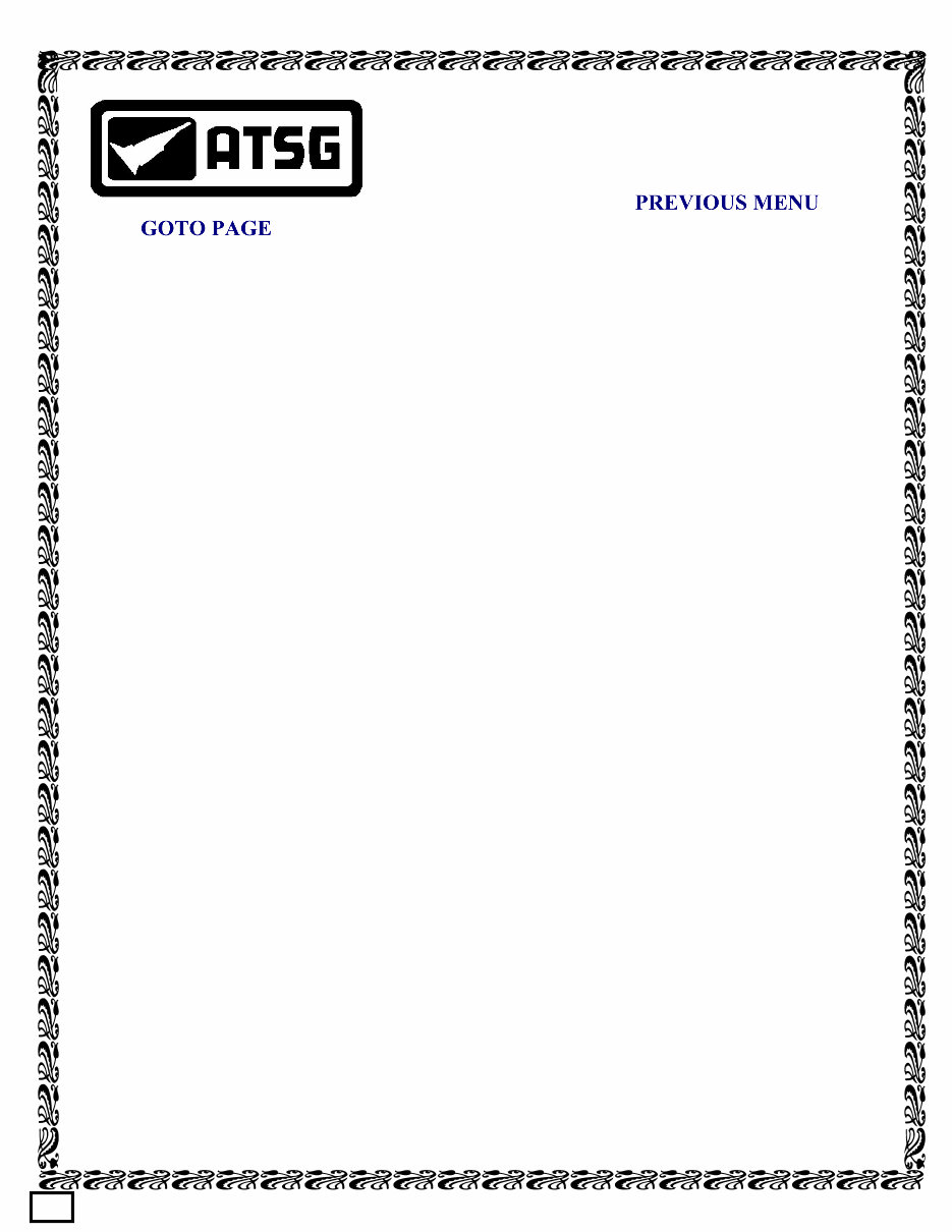 Ford 4R100 4Speed Automatic Transmission Service & Repair Manual