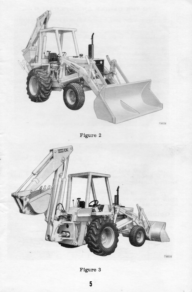Case 580B Loader & Backhoe Operators Owner Instruction Manual