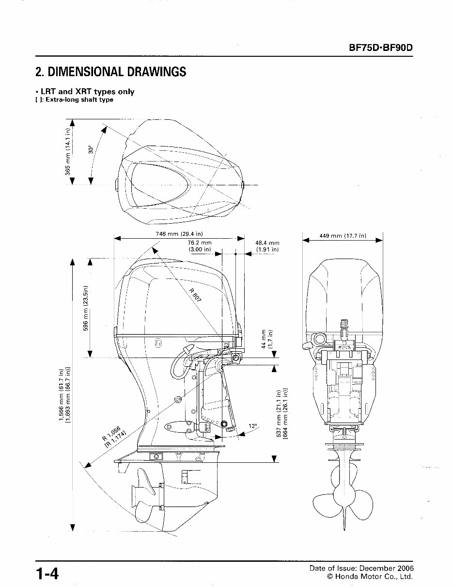 2006-2011 Honda BF75D / BF90D Outboard Service & Repair Manual