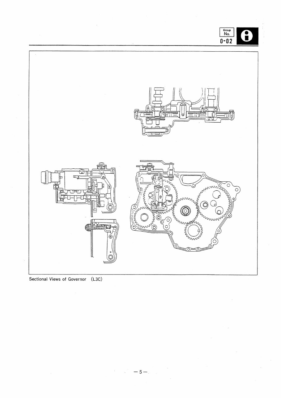 Mitsubishi L3E Diesel Engine Repair Service Manual