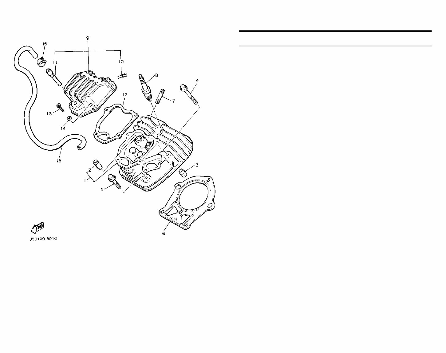 YAMAHA G5 AG GOLF CART Parts Manual Catalog 19791997