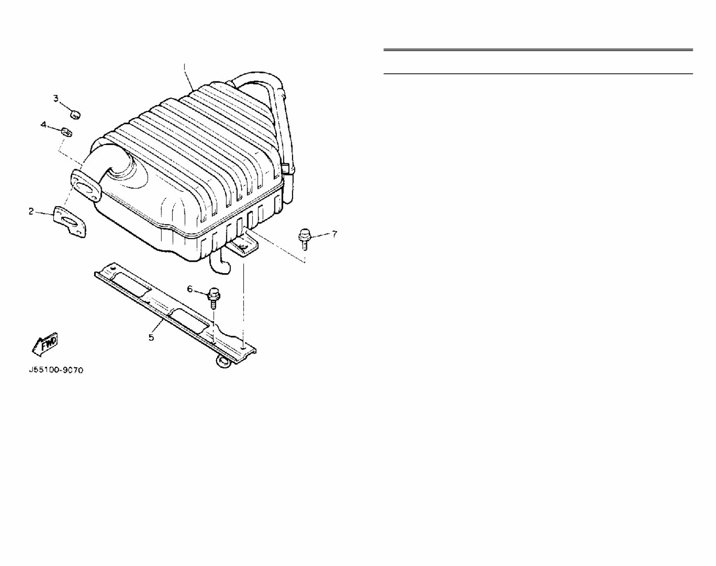 YAMAHA G5 AG GOLF CART Parts Manual Catalog 19791997