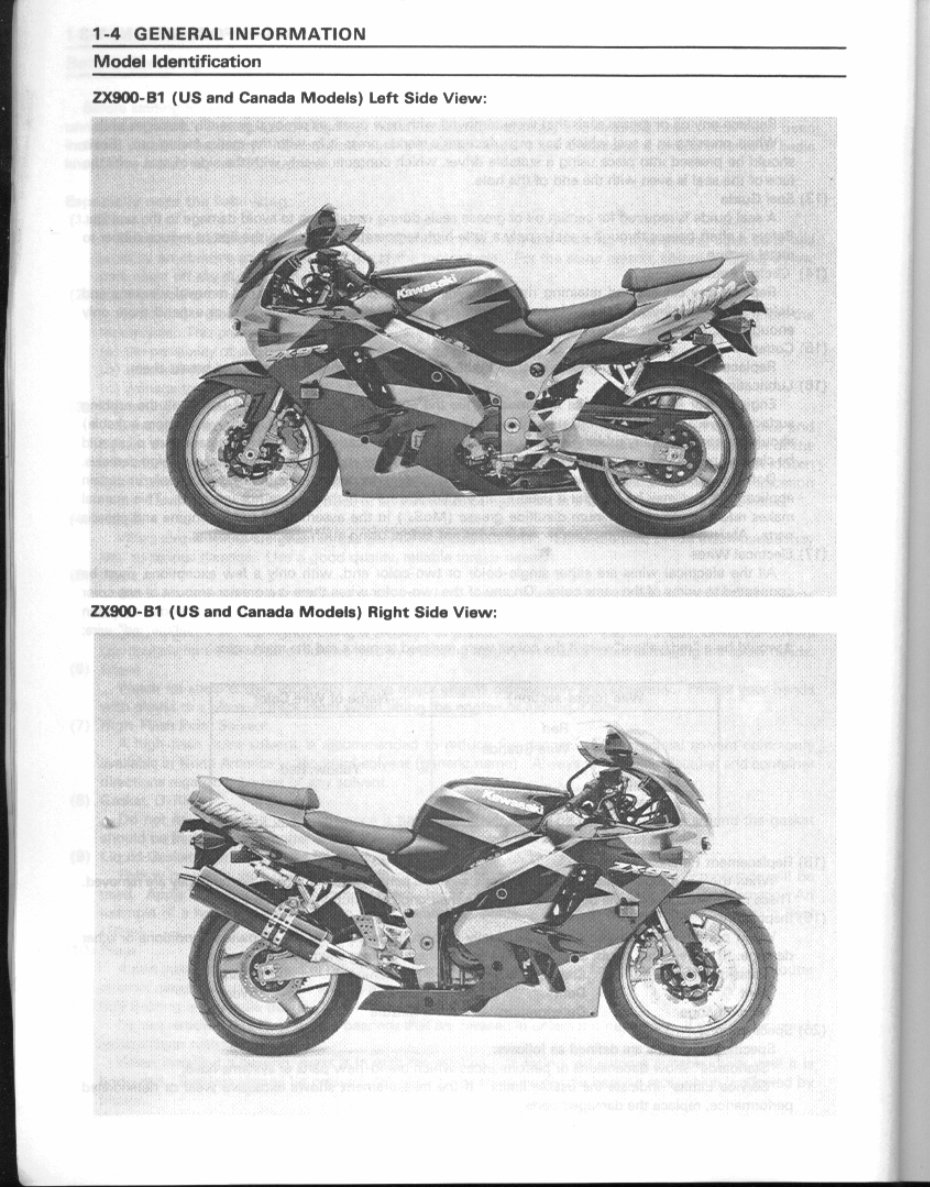 2001 KAWASAKI ZX9R SERVICE MANUAL FREE DOWNLOAD visual data 4