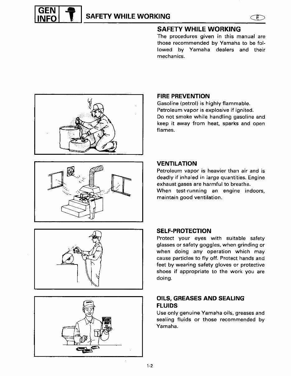1999 Yamaha 200/225/250HP 2Stroke OutboardS Service & Repair Manual