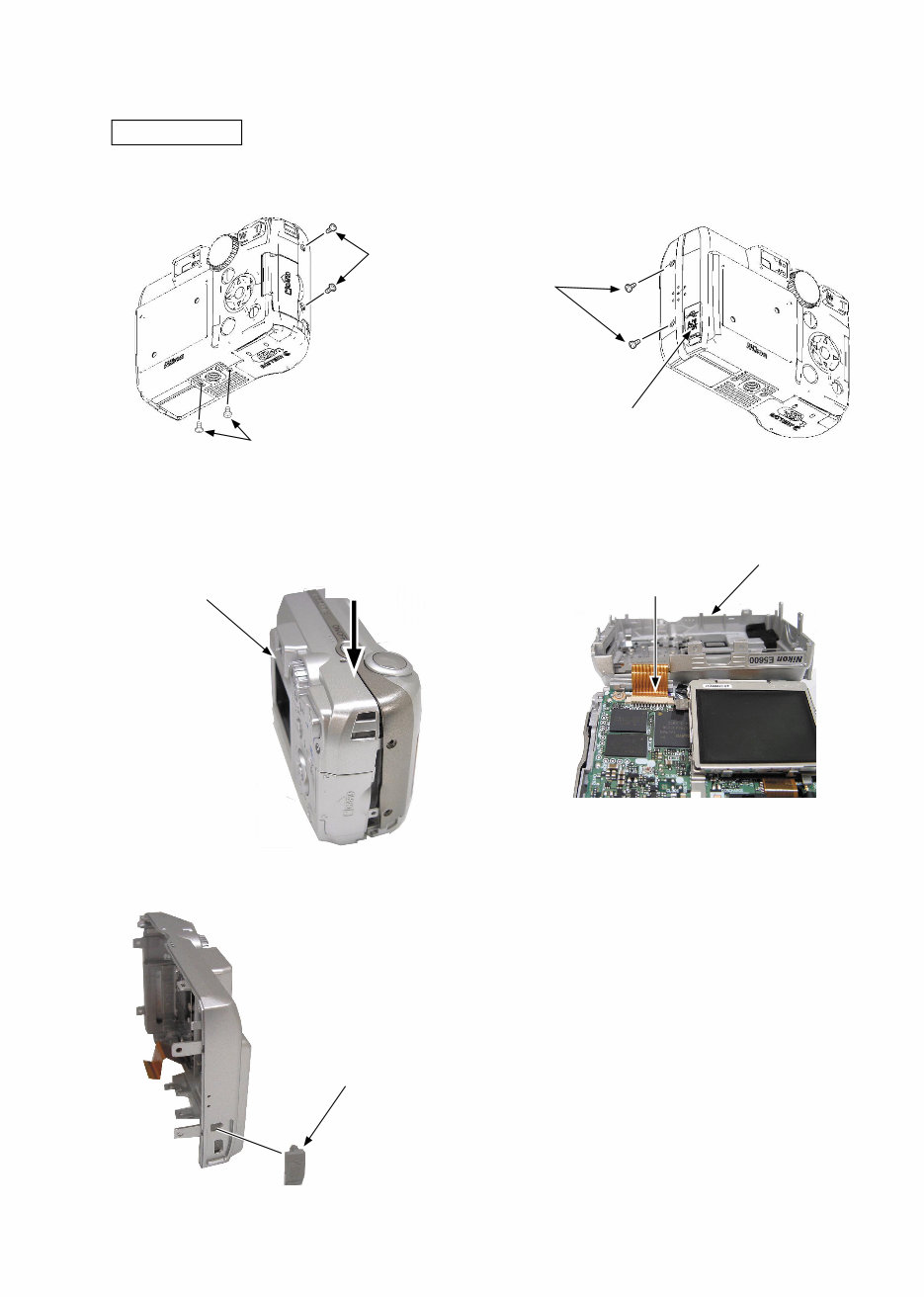 NIKON COOLPIX 5600 CAMERA Service Manual preview img 8