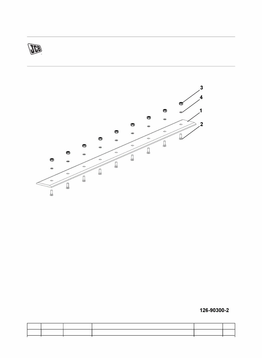 JCB 540-170 Telescopic Handlers (Loadall) Parts Catalogue Manual (SN: 02083497-02084497, 02144565-02149565, 02173052-02183052, 0 preview img 5