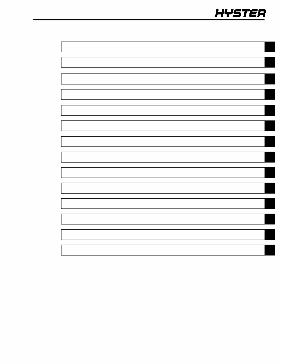 Hyster A222 (R45-27IH, RS45-30CH, RS46-30IH, RS46-33CH, RS46-33IH, RS46-36CH) REACH STACKER Parts Manual preview img 3